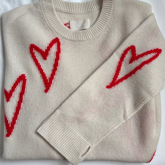 Zadig & Voltaire "Markus Markus" Intarsia Cashmere Sweater WMNS L NWOT - Picture 2 of 16